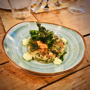 Potato pie at Rasoterra in Barcelona