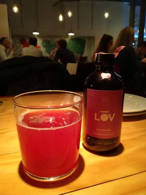 kombucha at Rasoterra in Barcelona