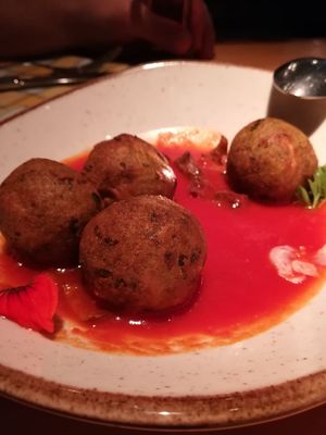 albondigas at Rasoterra in Barcelona
