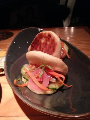 baos at Rasoterra in Barcelona