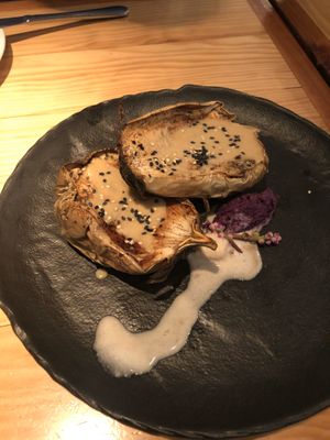 Eggplant at Rasoterra in Barcelona