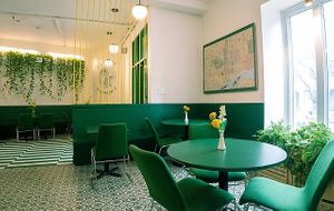 Interior  at Le Café Big Trouble in Montreal