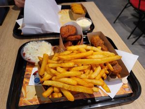 Second smallest fries at Pepas Vegan Frituur in Leuven