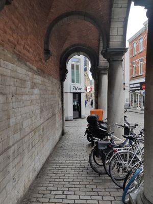 The view at Pepas Vegan Frituur in Leuven