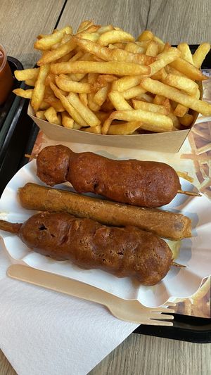   at Pepas Vegan Frituur in Leuven