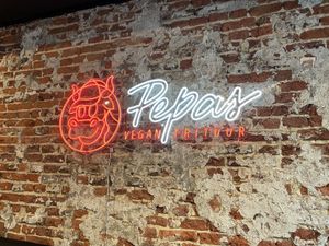   at Pepas Vegan Frituur in Leuven