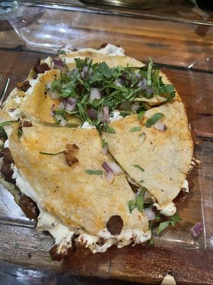 Gringa de pastor  at La Vieja Escuela in Playa Del Carmen