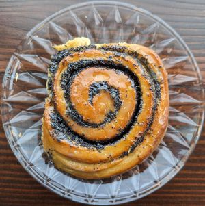 Lemon Poppyseed Almond Bun at Orange & Blossom Patisserie in Portland