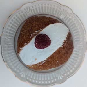 Raspberry Vanilla Maritozzi at Orange & Blossom Patisserie in Portland