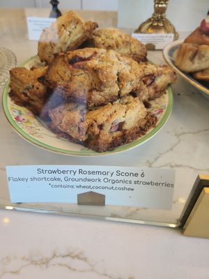 Fabulous scone! at Orange & Blossom Patisserie in Portland