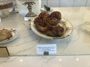 Pastry display  at Orange & Blossom Patisserie in Portland