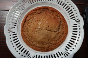 Brown sugar miso cookie at Orange & Blossom Patisserie in Portland