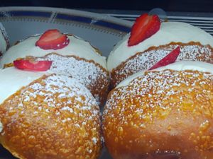 Strawberry Maripozzi at Orange & Blossom Patisserie in Portland