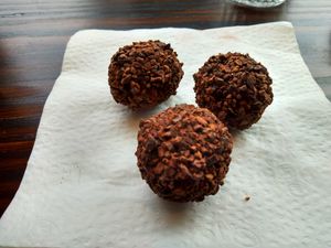 Quinoa Chocolate Truffles at Orange & Blossom Patisserie in Portland