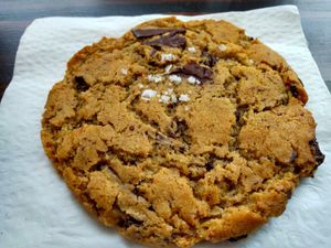 Chocolate chip cookie at Orange & Blossom Patisserie in Portland