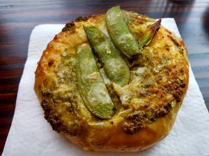 Snap Pea Pastry at Orange & Blossom Patisserie in Portland