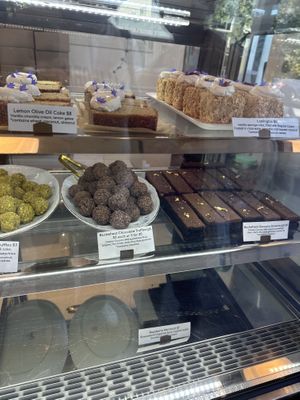 Inside  at Orange & Blossom Patisserie in Portland