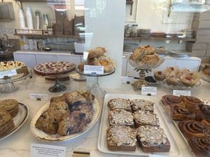 Inside  at Orange & Blossom Patisserie in Portland