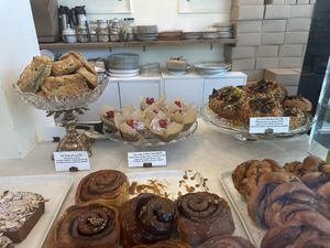 Inside  at Orange & Blossom Patisserie in Portland