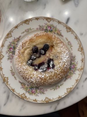 Peach Blueberry Cream Cheese Danish   at Orange & Blossom Patisserie in Portland