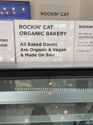   at Rockin' Cat Organic Cafe & Roastery in Bellevue