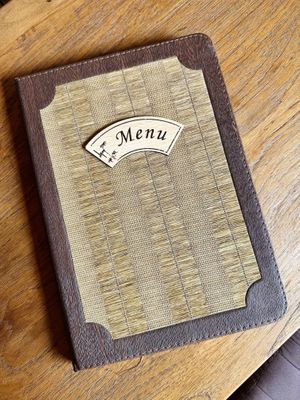 Menu  at Pure Vegan Heaven - Old Town in Chiang Mai