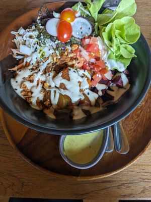 Tofu Bliss Bowl at Pure Vegan Heaven - Old Town in Chiang Mai