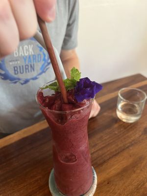 Berrylicious smoothie   at Pure Vegan Heaven - Old Town in Chiang Mai