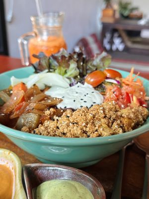 Mexican bowl (189 THB)  at Pure Vegan Heaven - Old Town in Chiang Mai