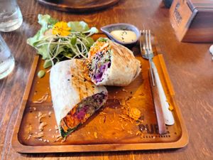 Burrito at Pure Vegan Heaven - Old Town in Chiang Mai