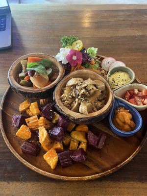 Breakfast set 1  at Pure Vegan Heaven - Old Town in Chiang Mai