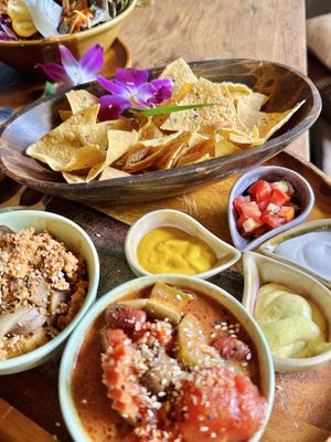 Pure’s loaded nachos (169 THB)  at Pure Vegan Heaven - Old Town in Chiang Mai