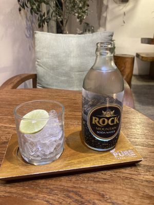 Soda water (79 baht)  at Pure Vegan Heaven - Old Town in Chiang Mai