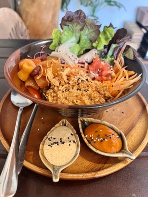 Mexican bowl   at Pure Vegan Heaven - Old Town in Chiang Mai
