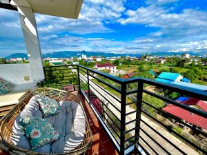 Rooftop Terrace at Cambodhi in Kampot