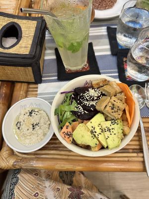 Bodhi Bowl and Cambodhi Lemonade  at Cambodhi in Kampot