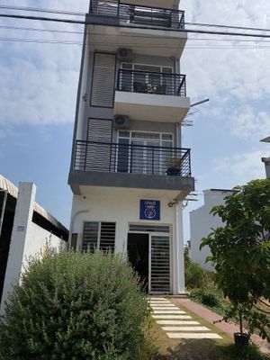 Outside  at Cambodhi in Kampot