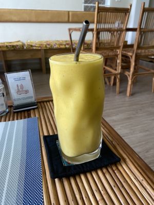 Sunrise smoothie   at Cambodhi in Kampot