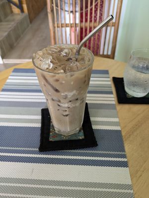 Iced Mondulkiri Coffee at Cambodhi in Kampot