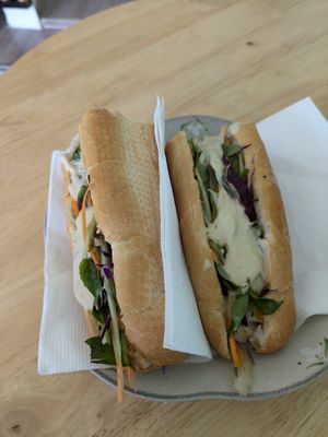 Nom Pang Pate at Cambodhi in Kampot