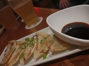 Shiitake gyoza at Harajuku Gyoza South Bank in South Brisbane