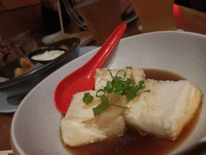 Agedushi tofu at Harajuku Gyoza South Bank in South Brisbane