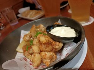 Cauliflower karaage at Harajuku Gyoza South Bank in South Brisbane