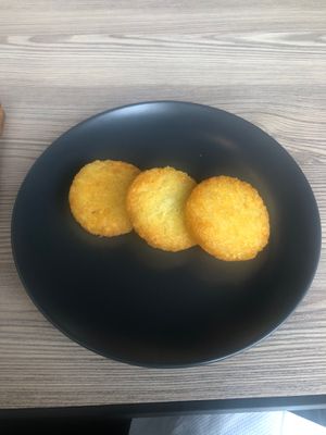 Hash browns  at Nabati Bistro in Dubai