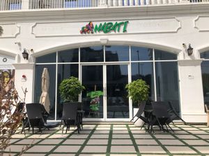 The venue  at Nabati Bistro in Dubai