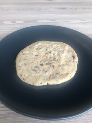 Chocolate chip cookie at Nabati Bistro in Dubai