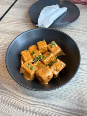 Dynamite tofu   at Nabati Bistro in Dubai