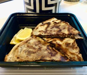 Arayes   at Nabati Bistro in Dubai