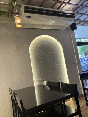 large a/c so it’s cool enough 😎  at Krua Boon - Silom - ครัวบุญ in Bangkok