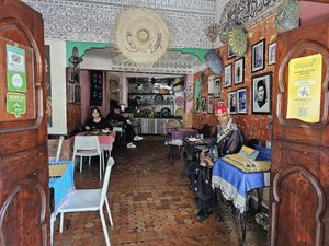 Live music. at Zayna Moroccan Taste in Casablanca